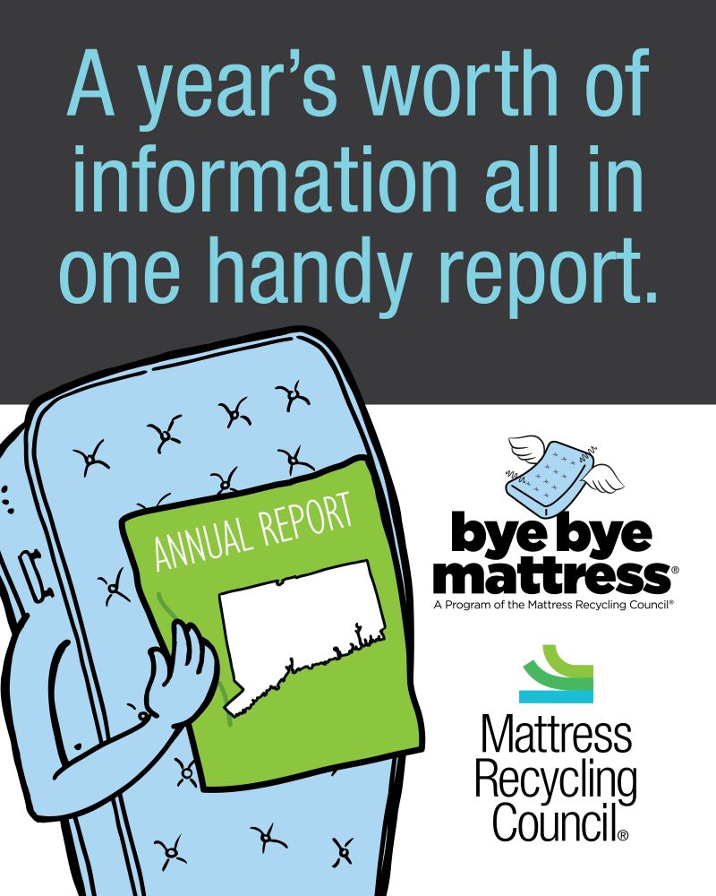 Mattress Recycling Council Annual Report Highlights Connecticut’s Success
