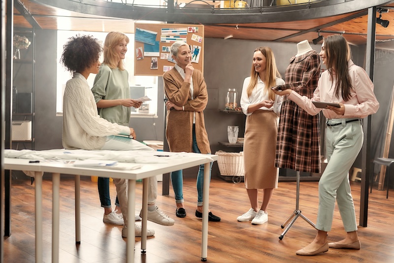 Boomers in the Workforce. Creative, fashion studio.