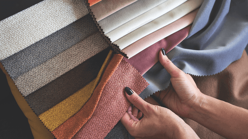 cool green mattress ticking 