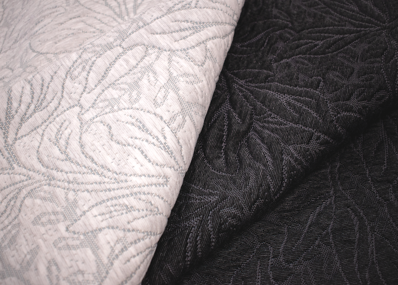 Culp’s new Zero fabric collection helps to minimize environmental impact by incorporating sustainable yarns such as Tencel.