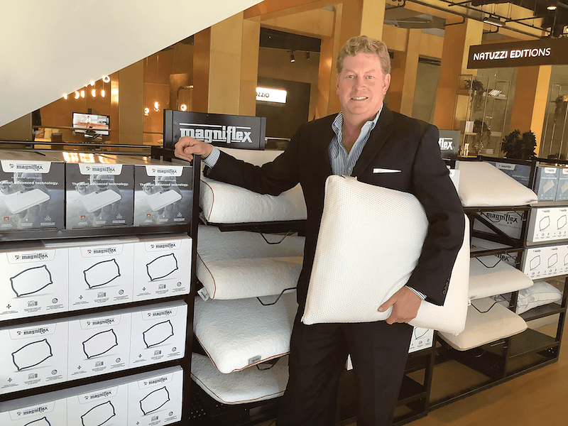 Magniflex USA, based in Miami, did well with a revamped sleep accessories program.