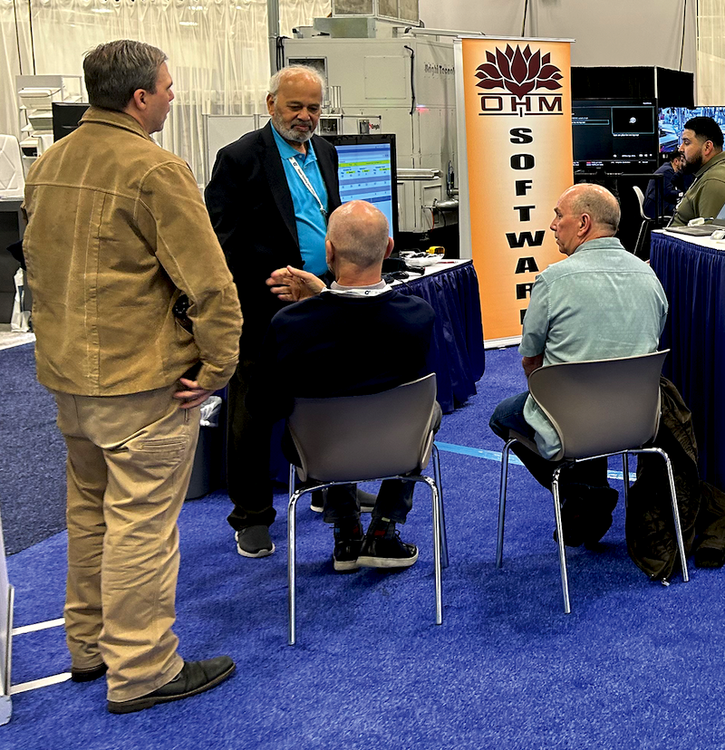 A busy OHM Systems Inc. booth at ISPA EXPO in March is an indication of mattress manufacturers’ need for services that will make their businesses more effective and efficient. 