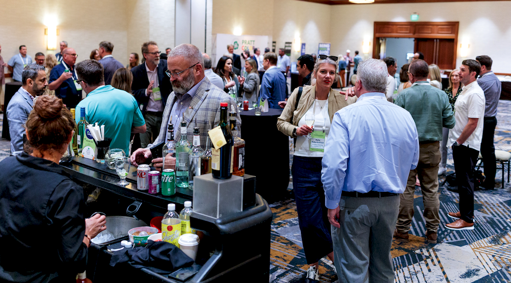 The Welcome Reception allowed attendees time to make connections.