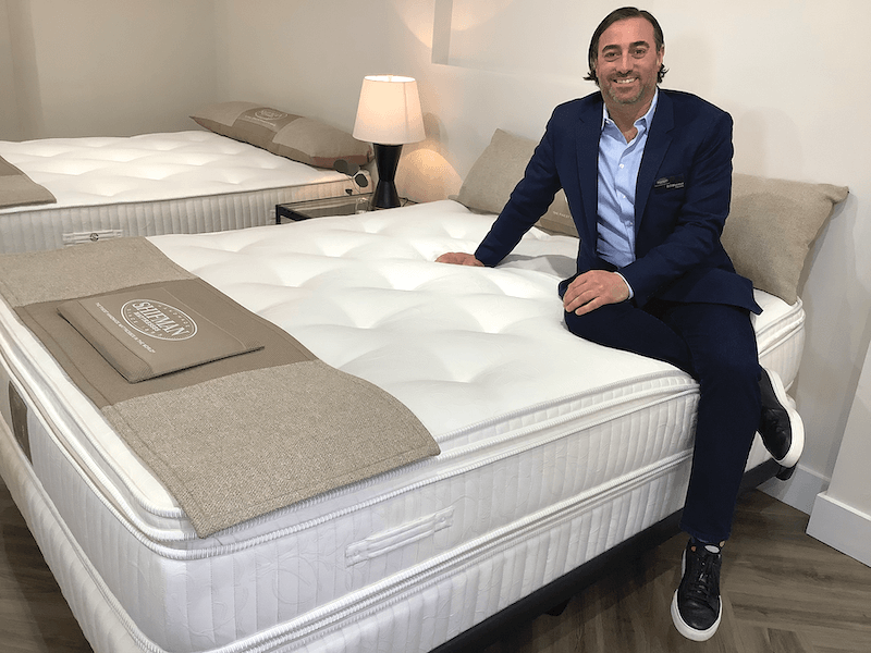 Shifman Mattress Co.’s redesigned Pure Comfort line embodies its dedication to natural materials, said Bill Hammer, president of the Newark, New Jersey-based luxury mattress manufacturer.