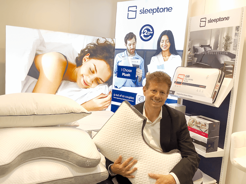 Sleeptone emphasizes personalized comfort with its mattress lines, which feature support layers with various comfort feels that can be adjusted for each sleeping partner’s comfort.